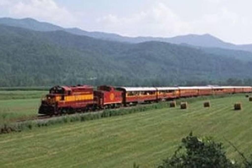 Вилла Honeymoon Getaway In Woods Near Noc And Smoky Mtn Rr Брайсон-Сити Экстерьер фото