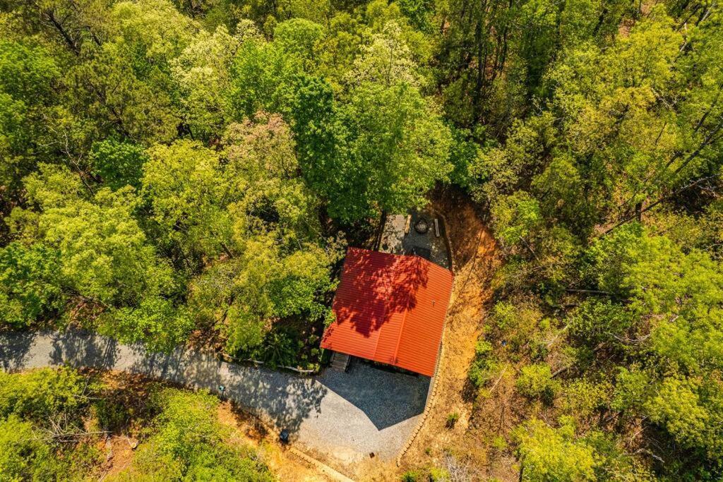 Вилла Honeymoon Getaway In Woods Near Noc And Smoky Mtn Rr Брайсон-Сити Экстерьер фото